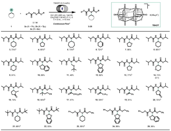 圖3. 反應(yīng)底物范圍研究。